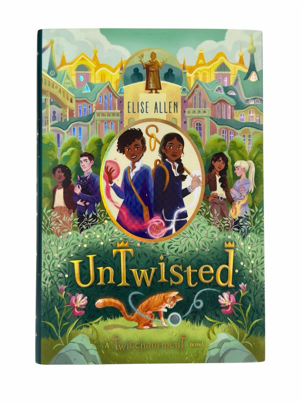 Untwisted A Twichanpment Novel by Elise Allen Book 2 Hardcover First Edition NEW